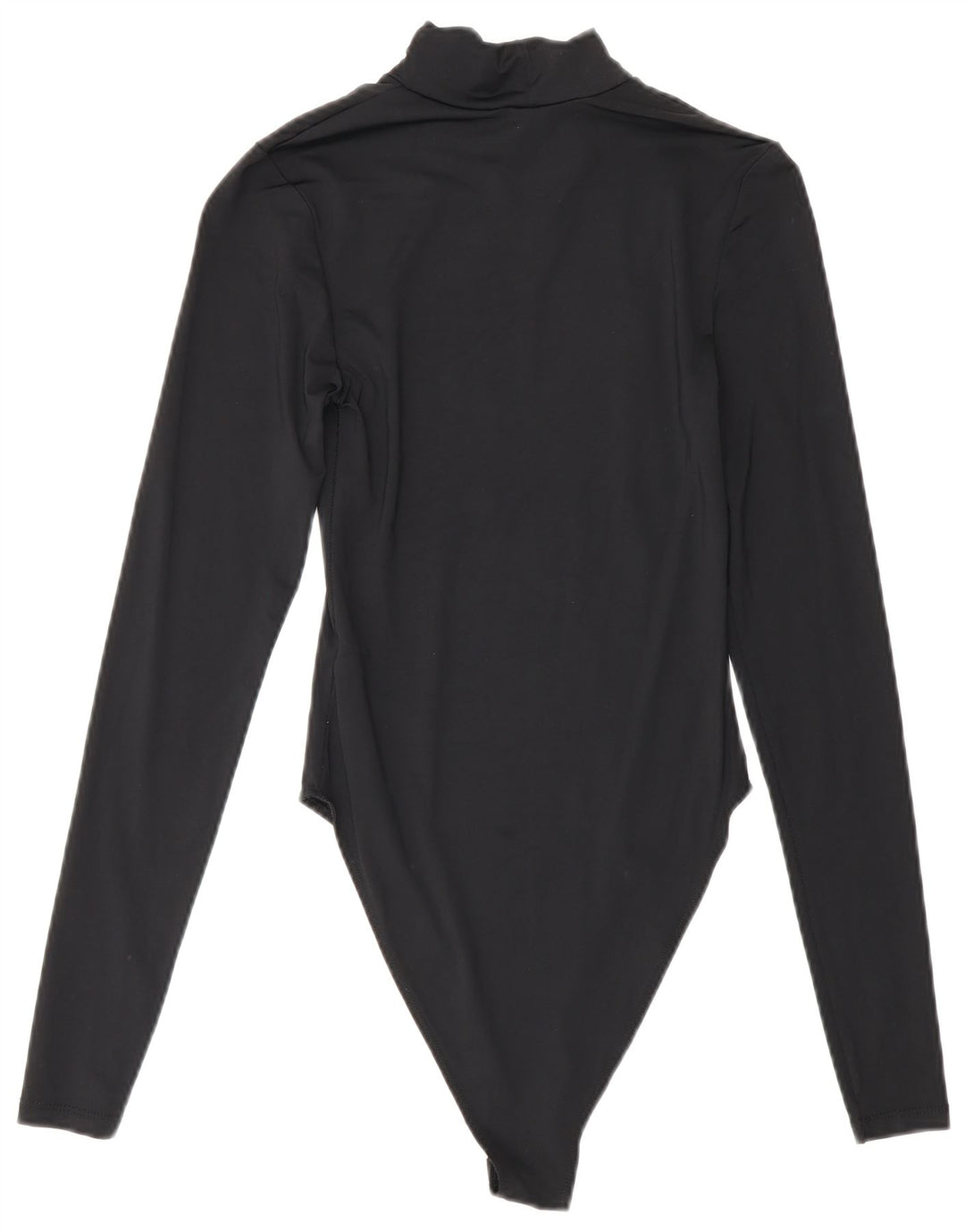Zara Body à manches longues pour femme UK 8 Small Noir Polyamide