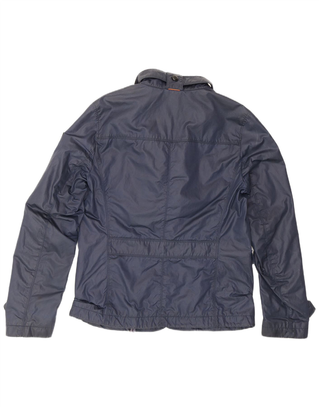 Hugo Boss Veste utilitaire pour homme EU 50 Grand coton bleu marine
