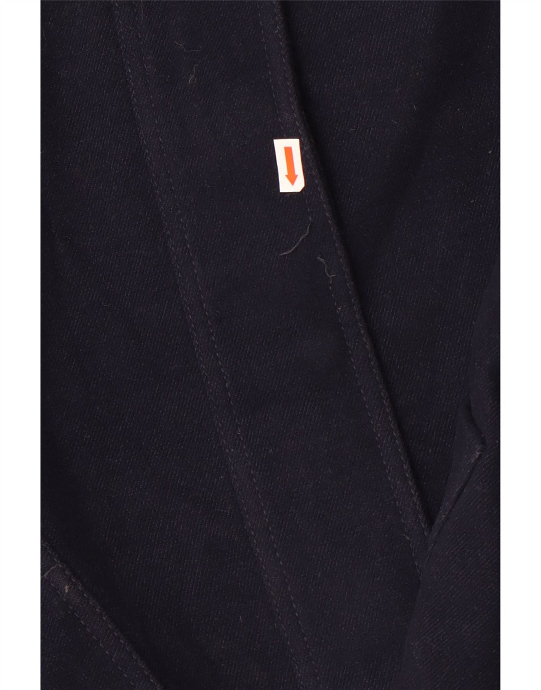 Topshop Veste parka surdimensionnée à capuche pour femme UK 10 Small Bleu marine