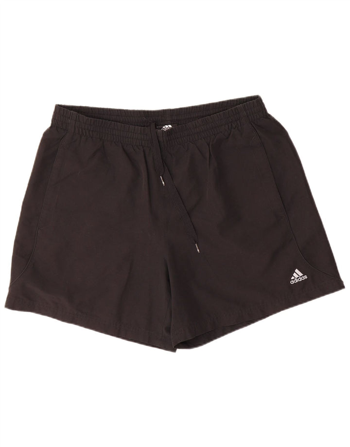 ADIDAS Short de sport Clima 365 pour hommes, grand, noir, polyester