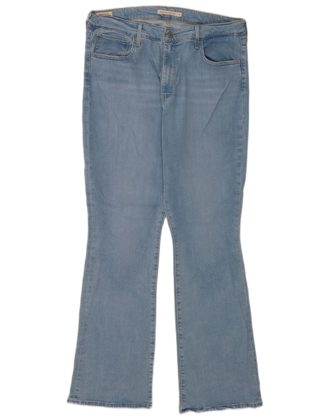 Levi's Jean Bootcut Taille Haute 725 Femme W34 L32 Bleu Lyocell