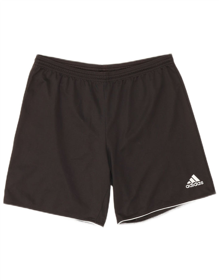 Adidas Short de sport Climalite Homme Noir Moyen Polyester