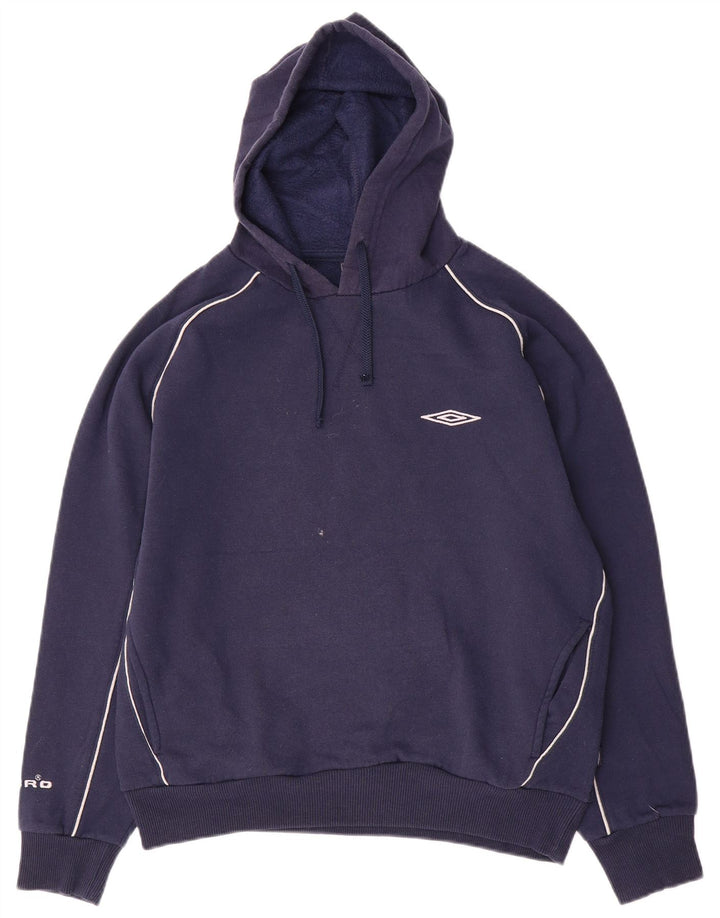 Umbro Pull à capuche pour homme Petit Bleu Marine Polyester