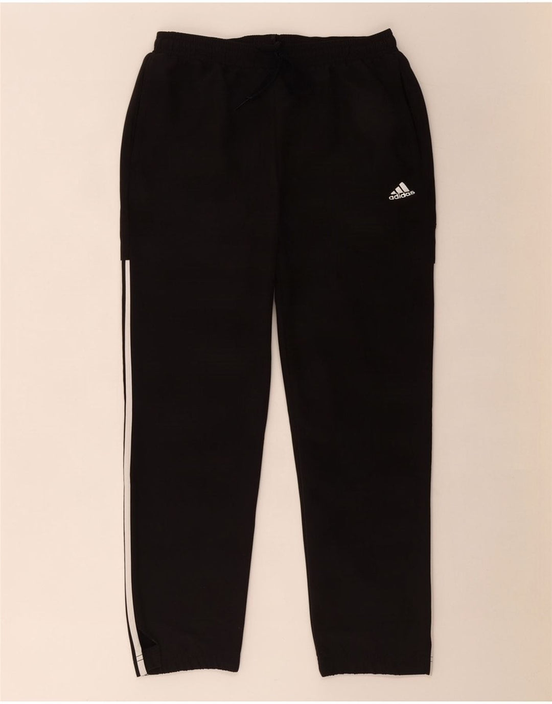 Adidas Pantalon de survêtement pour homme Large Noir Polyester