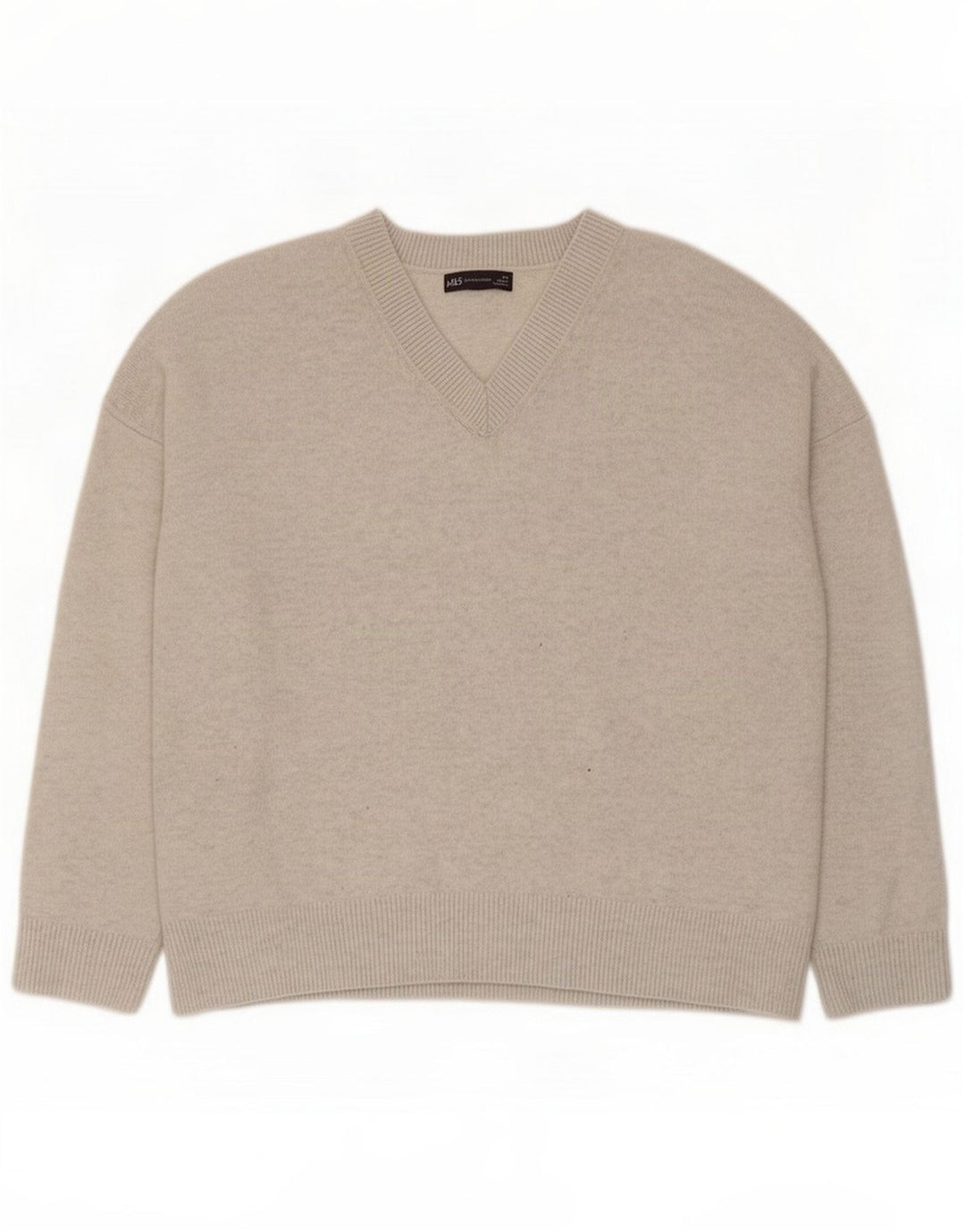 Marks & Spencer Pull col V pour homme XL Gris Polyester