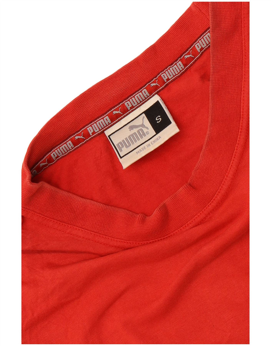 Puma Débardeur Graphic Homme Rouge Small Coton