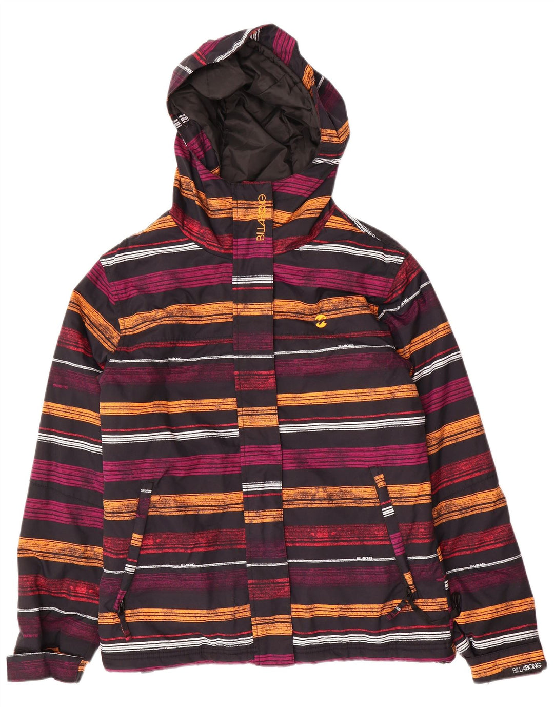 Billabong Veste coupe-vent pour femme UK 14 Medium Multicolore Rayé
