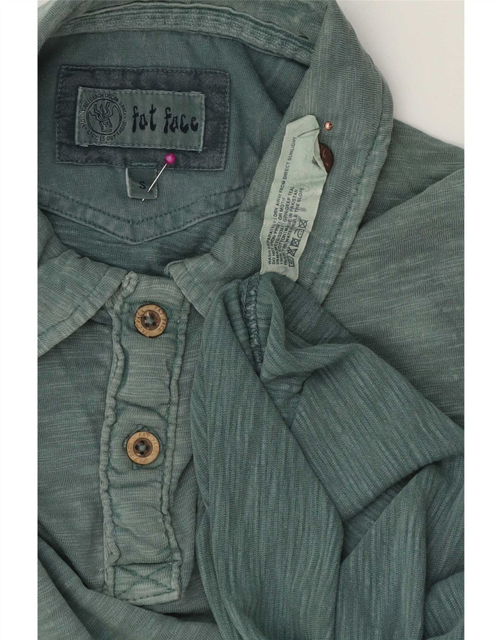 Polo Homme Fat Face Petit Coton Moucheté Vert