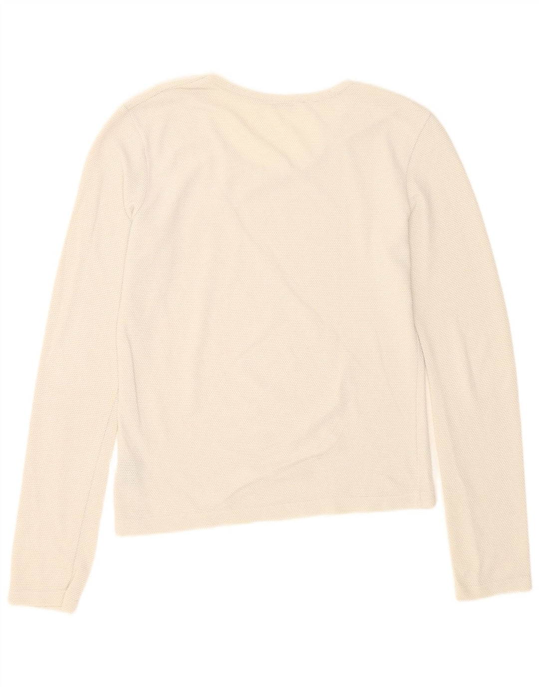 Guess Haut à manches longues pour femme UK 14 Large Blanc
