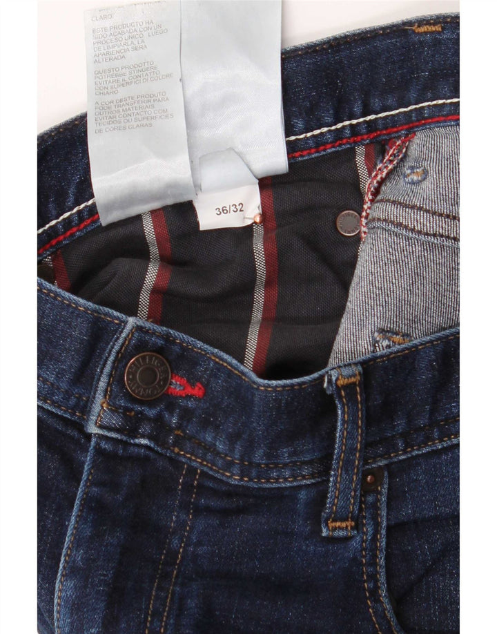 Tommy Hilfiger Jean Slim Homme W36 L32 Bleu Marine Coton