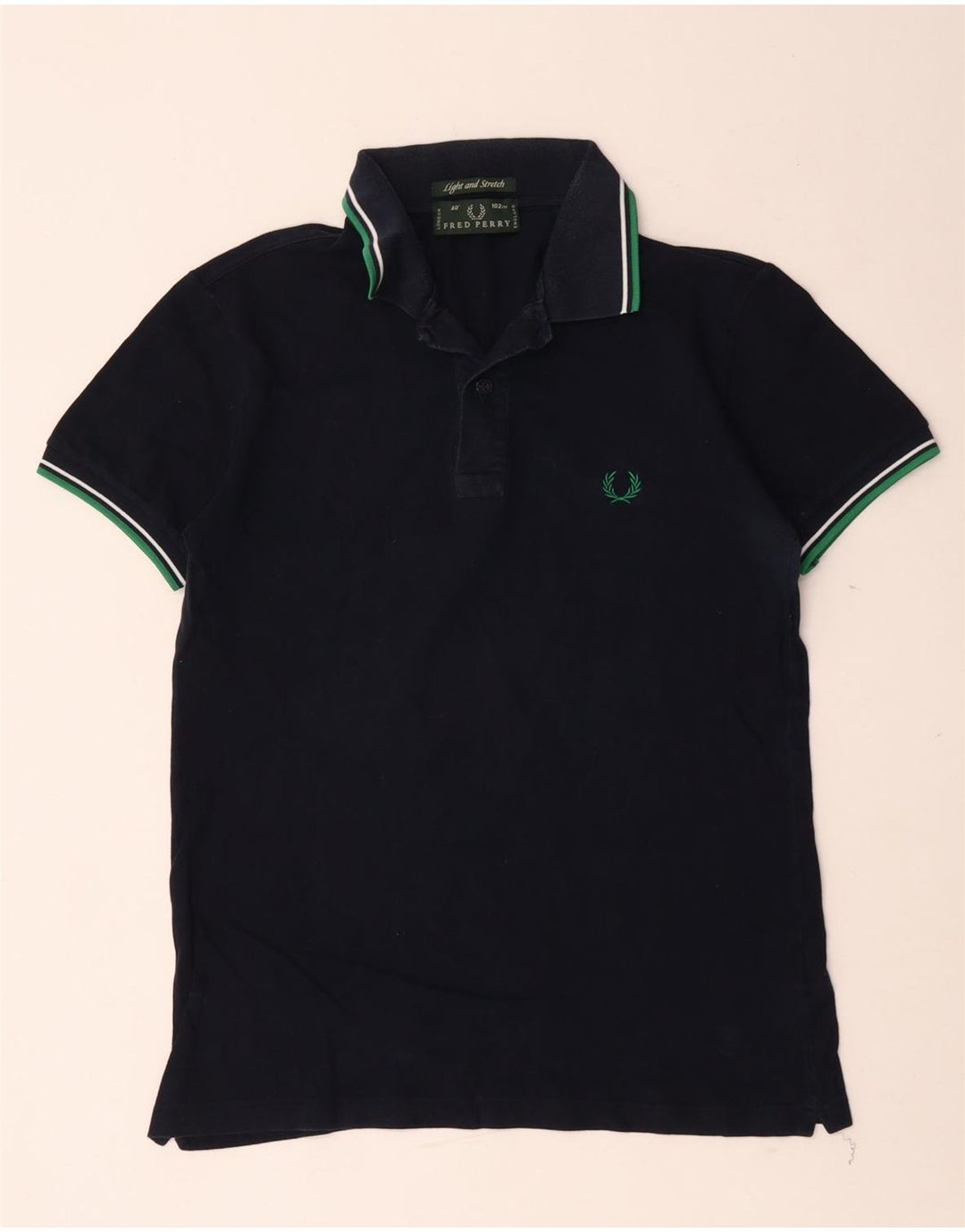Fred Perry Polo Homme Bleu Marine Moyen Coton