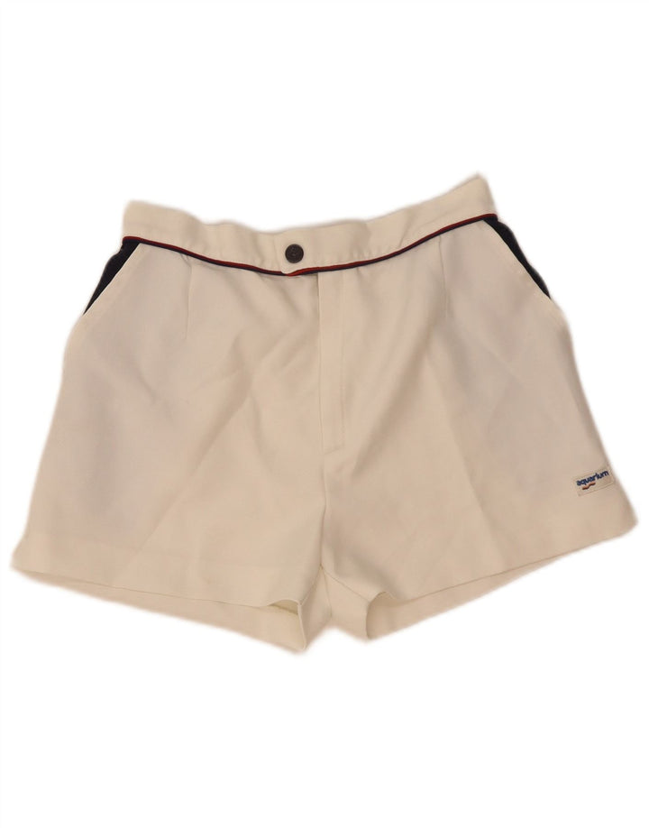 Aquarium Short Chino Homme W28 Blanc Moyen Colorblock