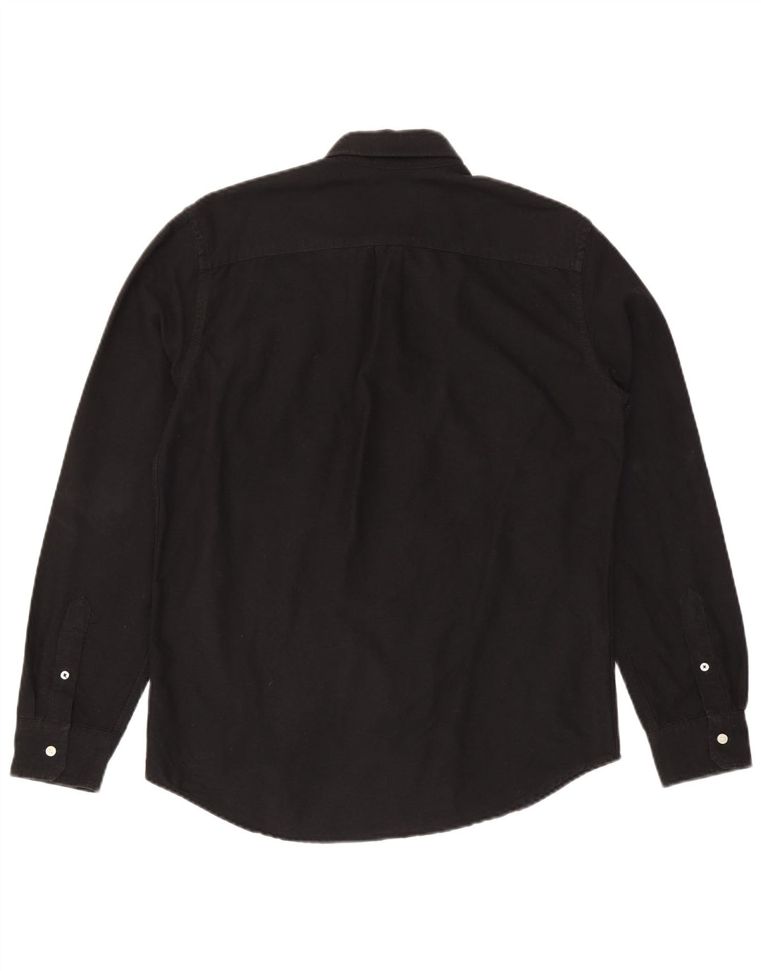 American Eagle Chemise coupe classique pour homme en coton noir moyen