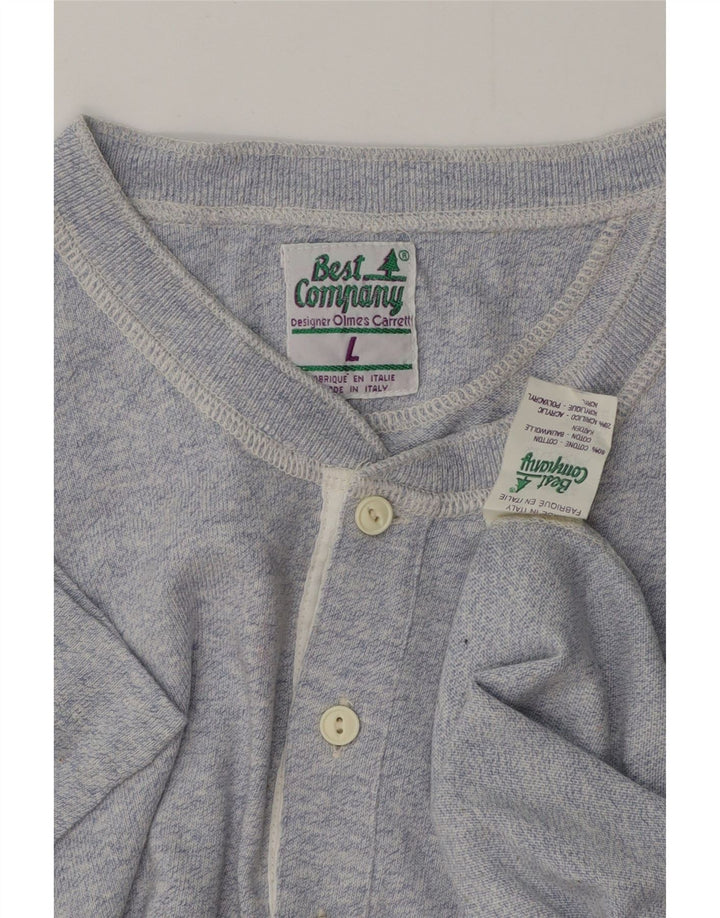 BEST COMPANY Polo Homme Grand Bleu Coton