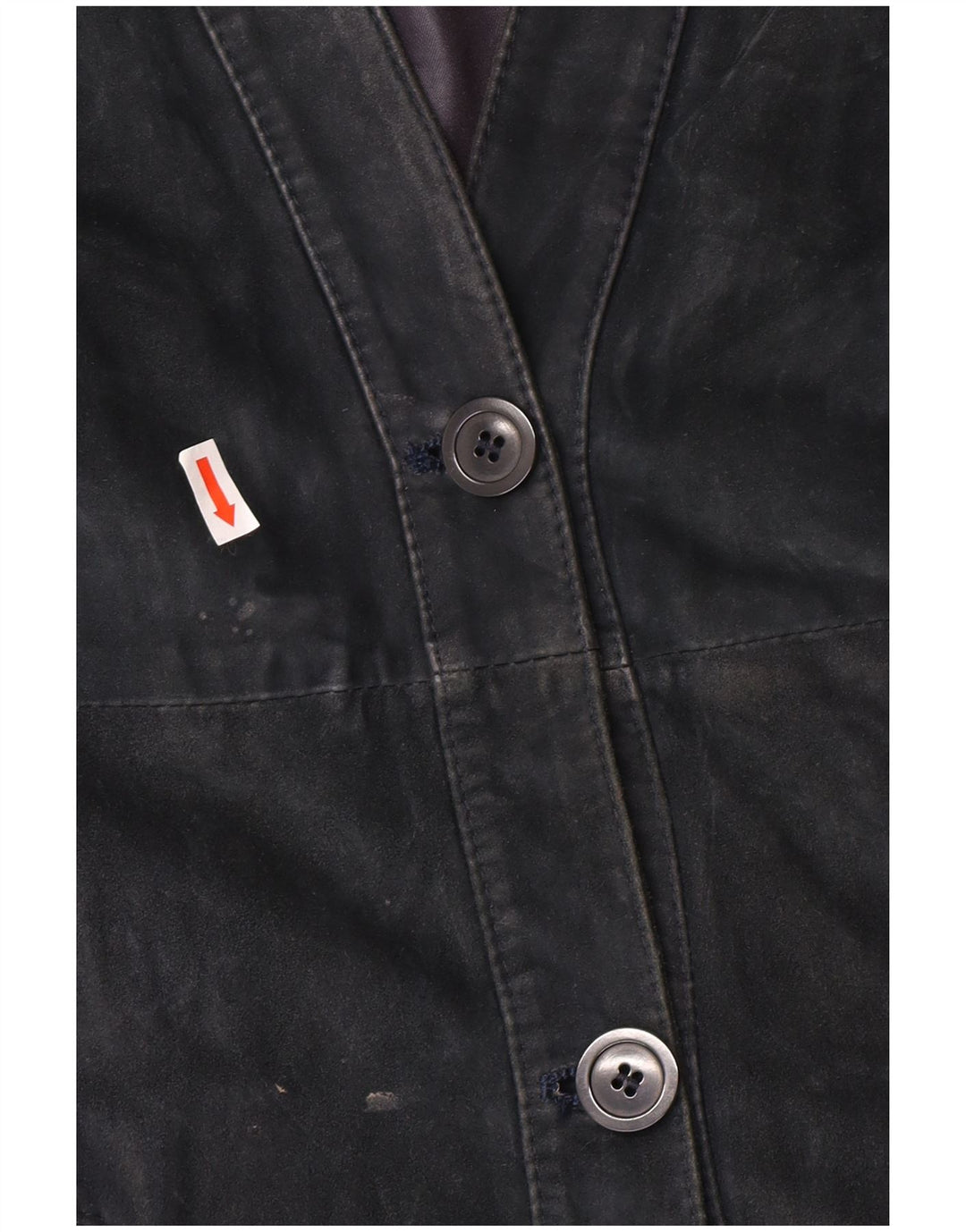 Nazareno Gabrielli Veste en daim pour femme IT 44 Bleu marine moyen