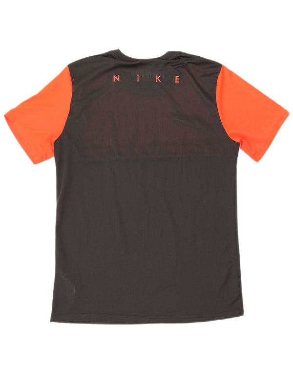 Nike Hommes Eintracht Frankfurt Graphic T-Shirt Top Large Noir Colorblock