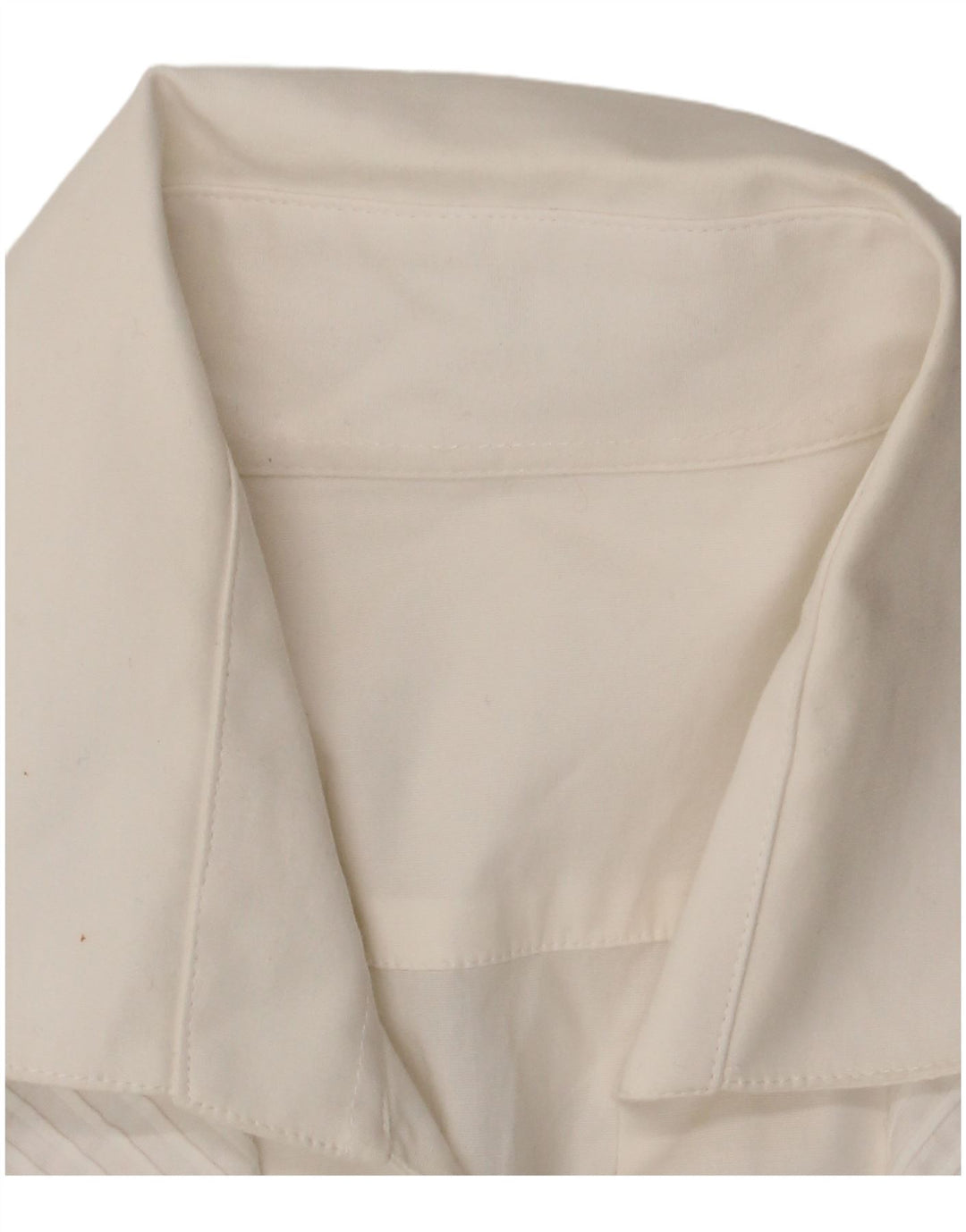 chemise femme vintage UK 14 Coton Blanc Moyen