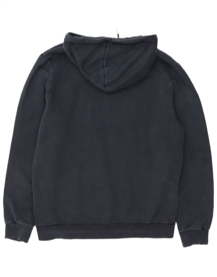 Puma Pull à capuche pour homme en coton noir moyen