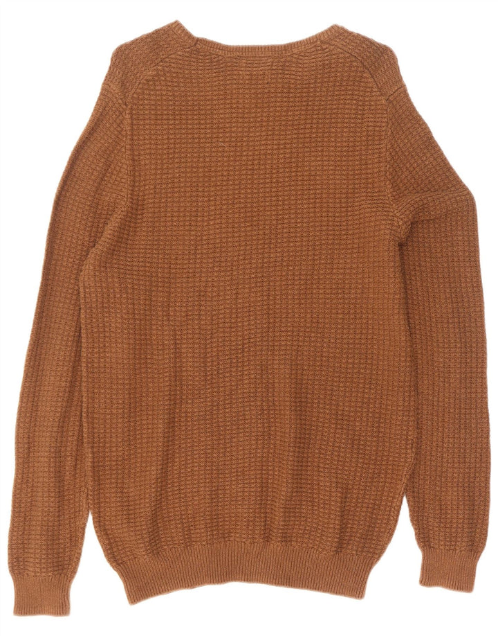 Massimo Dutti Pull à col rond pour homme XL en coton marron