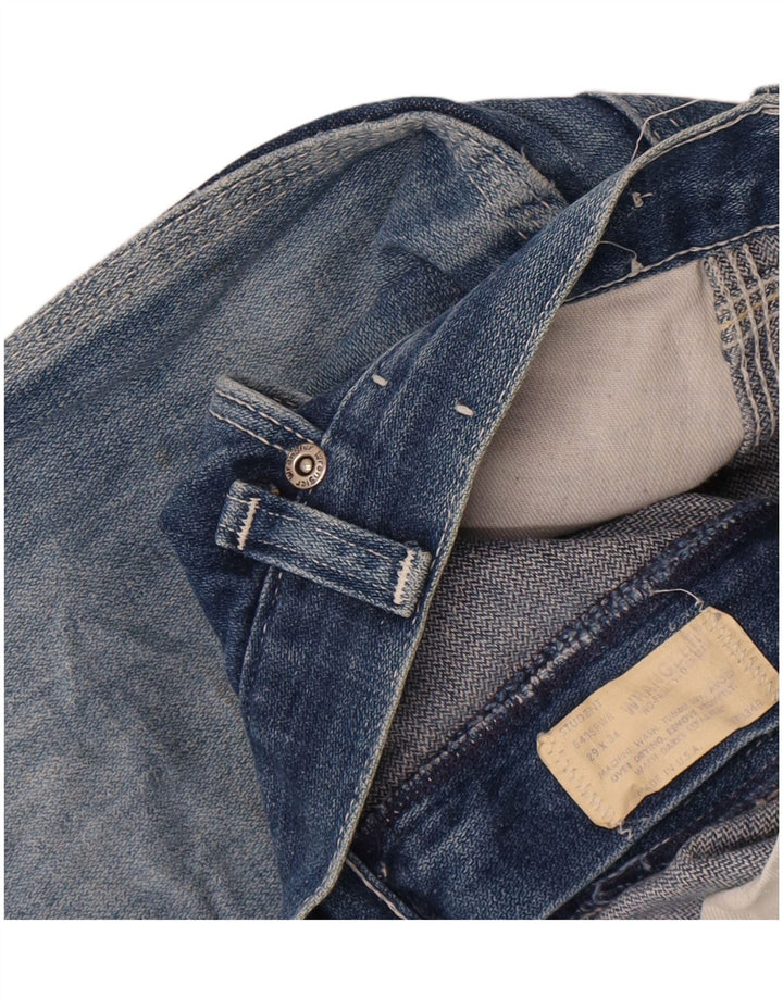 Wrangler Short en jean vieilli pour femme W29 Bleu moyen