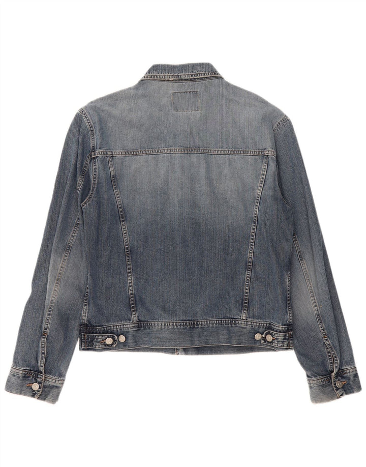 Sisley Veste en Jean Homme UK 36 Petit Bleu