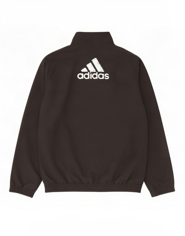 Adidas Veste de Survêtement Graphique Garçon 11-12 ans Noir Polyester