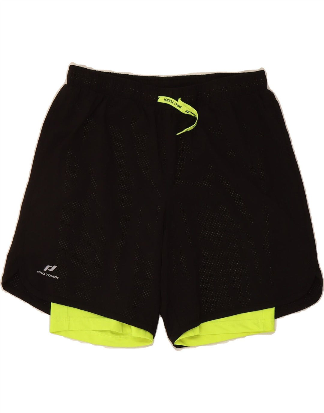PRO TOUCH Short de Sport Homme Noir Moyen