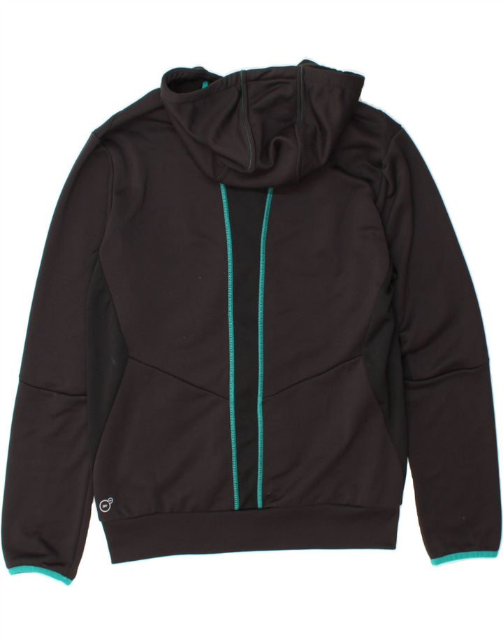 PUMA Mens Zip Hoodie Sweater Medium Black Polyester Vintage Puma and Second-Hand Puma from Messina Hembry 