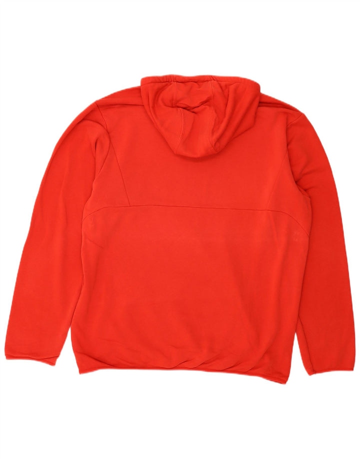 Puma Sweat à capuche pour homme XL Rouge Coton