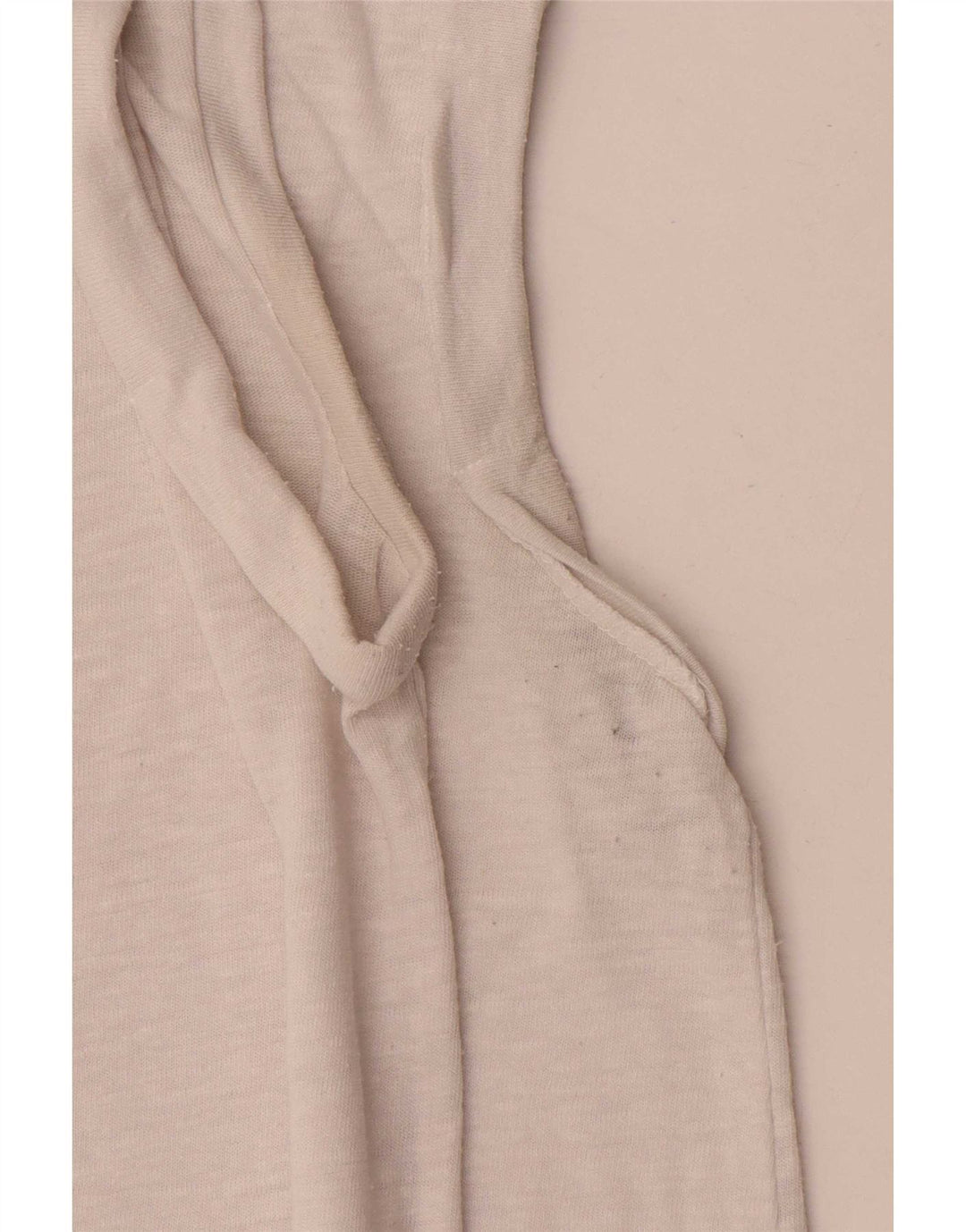 Gap Débardeur Femme UK 14 Lin Blanc Moyen
