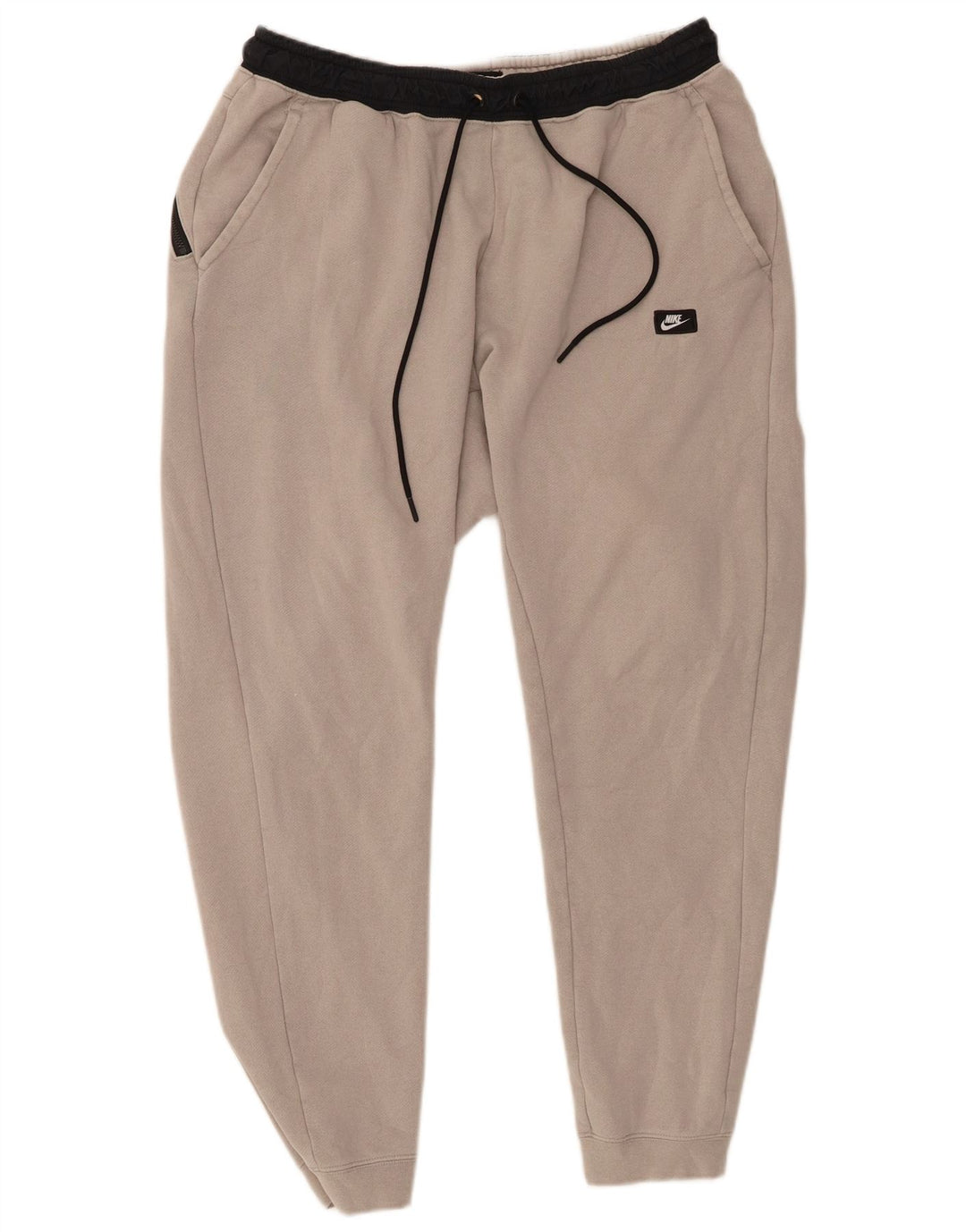 NIKE Pantalon de survêtement pour hommes Joggers Large Gris Coton