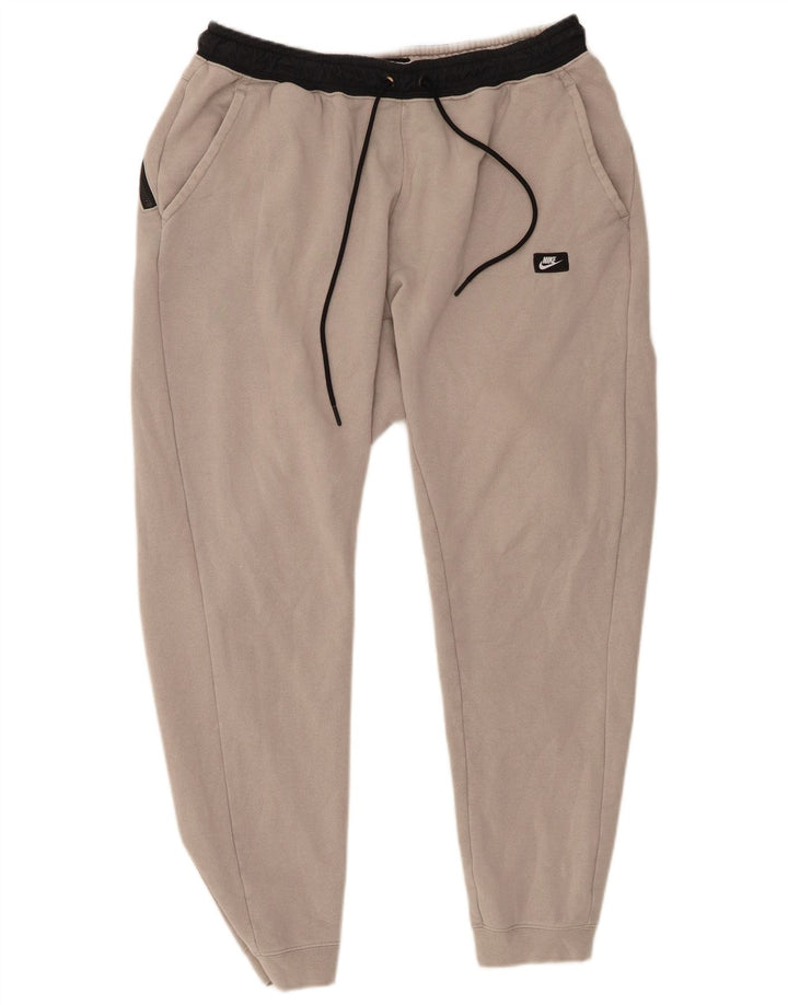 NIKE Pantalon de survêtement pour hommes Joggers Large Gris Coton