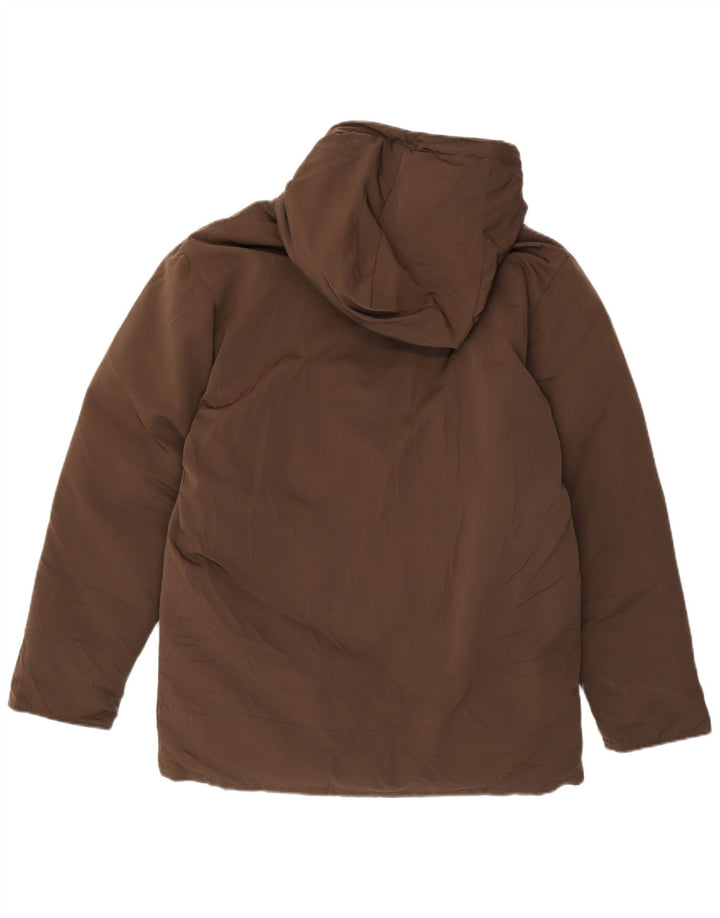 Woolrich Veste matelassée à capuche pour homme UK 36 Small Marron
