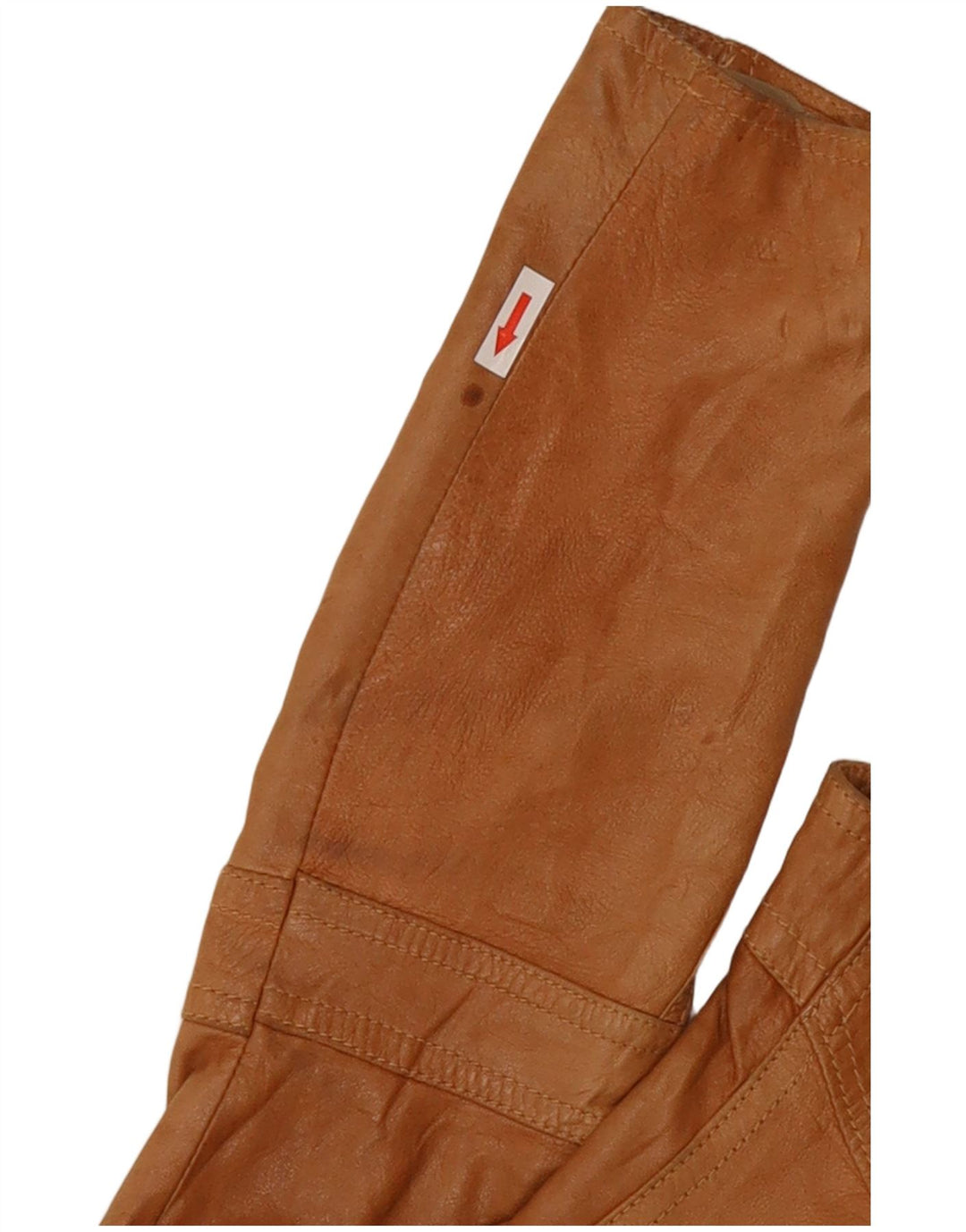 XETRA Veste de motard en cuir pour femme UK 8 Small Beige