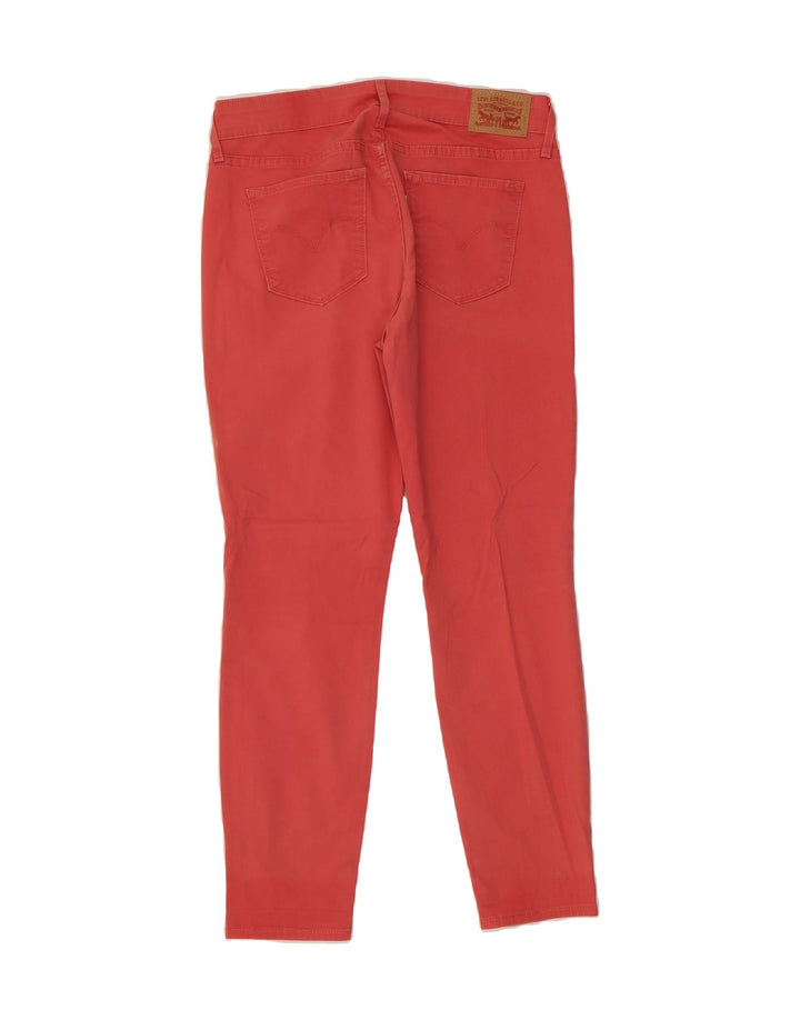 LEVI'S Womens Skinny Jeans W28 L27 Red Cotton Vintage Levi's and Second-Hand Levi's from Messina Hembry 