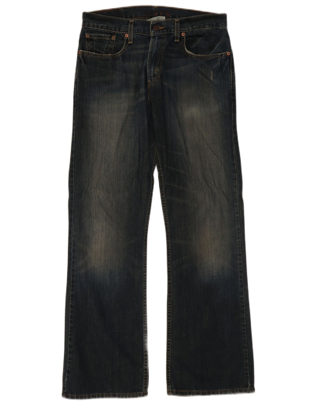 Levi's Jean Bootcut 527 Femme W32 L32 Bleu Marine Coton
