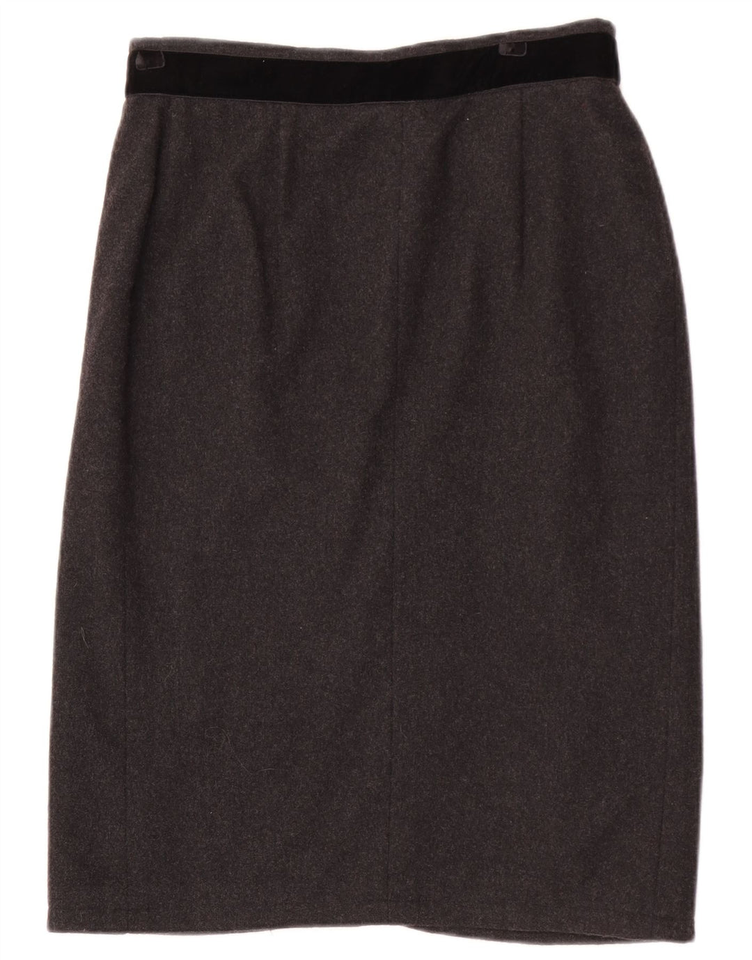 Luisa Spagnoli Jupe Crayon Femme IT 44 Moyen W30 Laine Grise