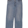 Levi's Jean Droit Ribcage Femme W28 L27 Bleu Coton