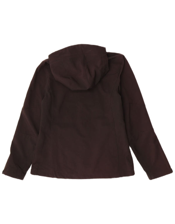 Mountain Warehouse Veste coupe-vent à capuche pour femme UK 14 Large Noir