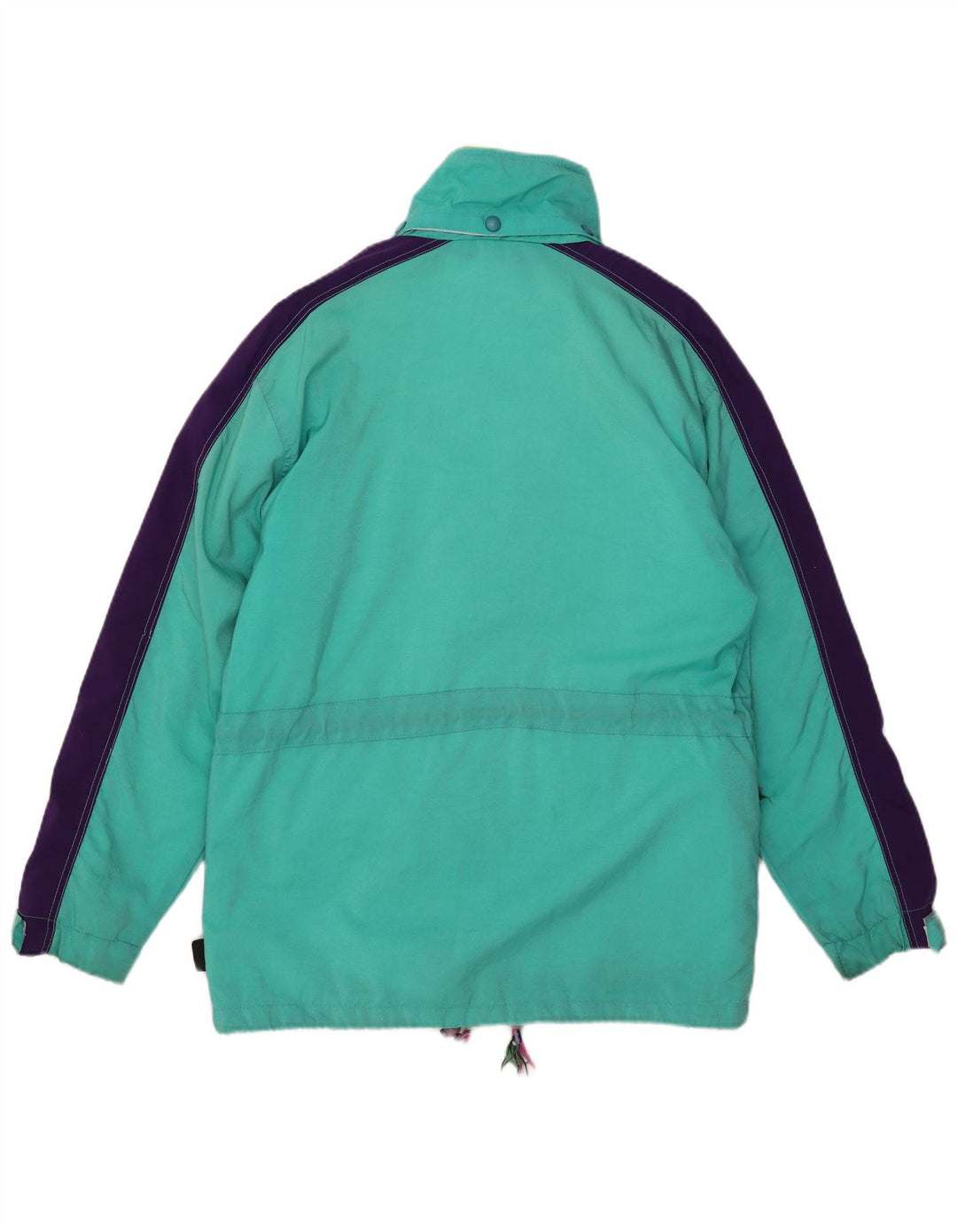 Great Escapes Veste de ski à capuche pour homme IT 48 Vert moyen Colourblock
