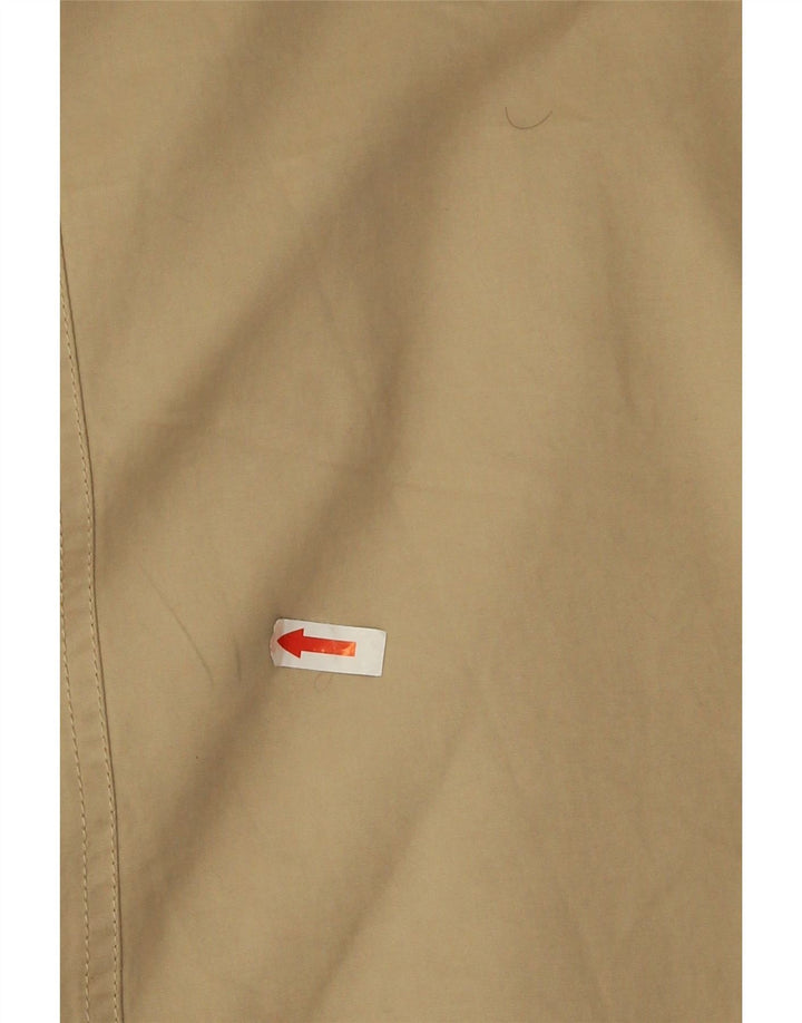 Zara Parka à capuche pour femme UK 16 Large Beige
