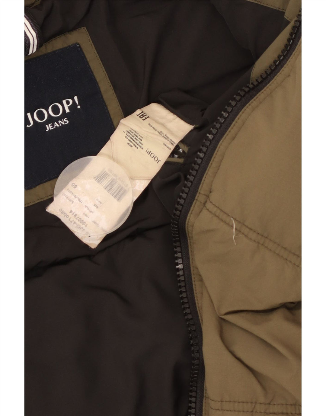 Joop Veste matelassée homme IT 50 Large Kaki
