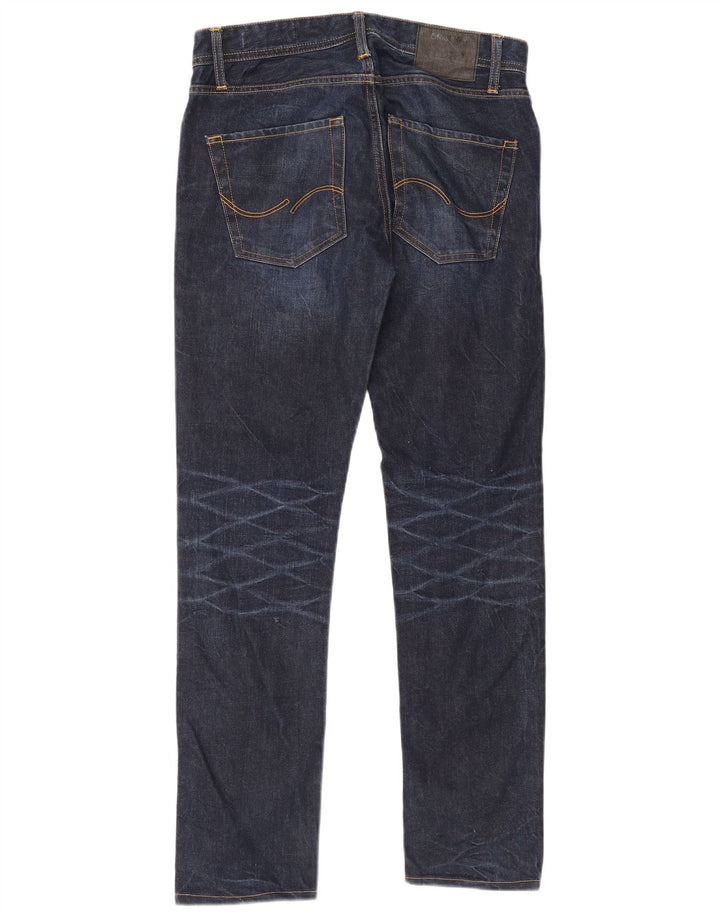 Jack & Jones Jean Slim Tim W30 L34 Homme Bleu Marine Coton