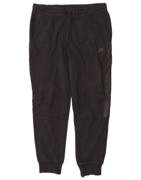 Nike Pantalon de survêtement pour femme UK 16 Large Noir Colourblock