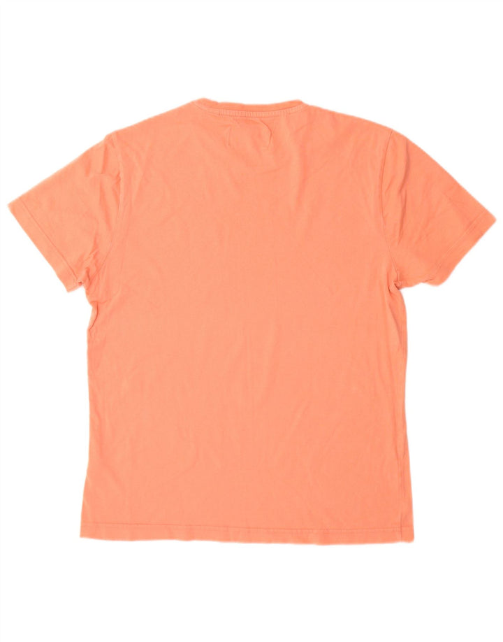 Penguin T-Shirt Homme Rose Moyen Coton
