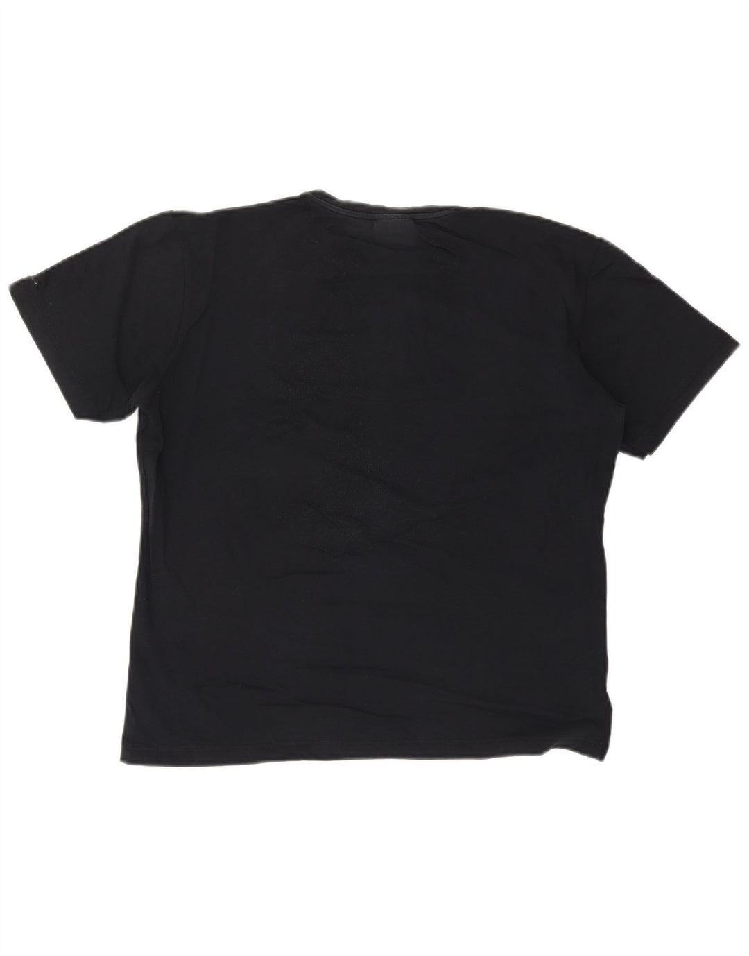 TRUSSARDI JEANS T-Shirt Graphique Haut Noir Moyen Coton Homme