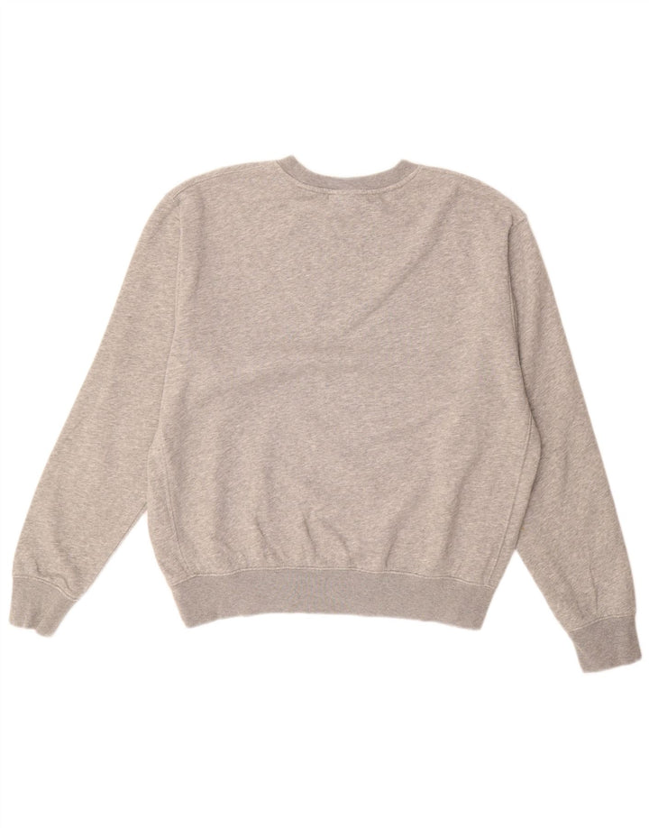 NIKE Sweat-Shirt Homme Gris Moyen Coton