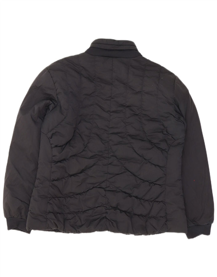 ADIDAS Veste rembourrée pour femmes UK 22 3XL Noir Polyester