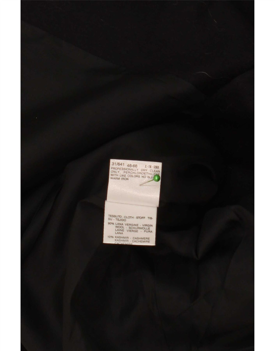 Marella Veste Blazer 4 Boutons Femme UK 16 Grande Laine Bleu Marine
