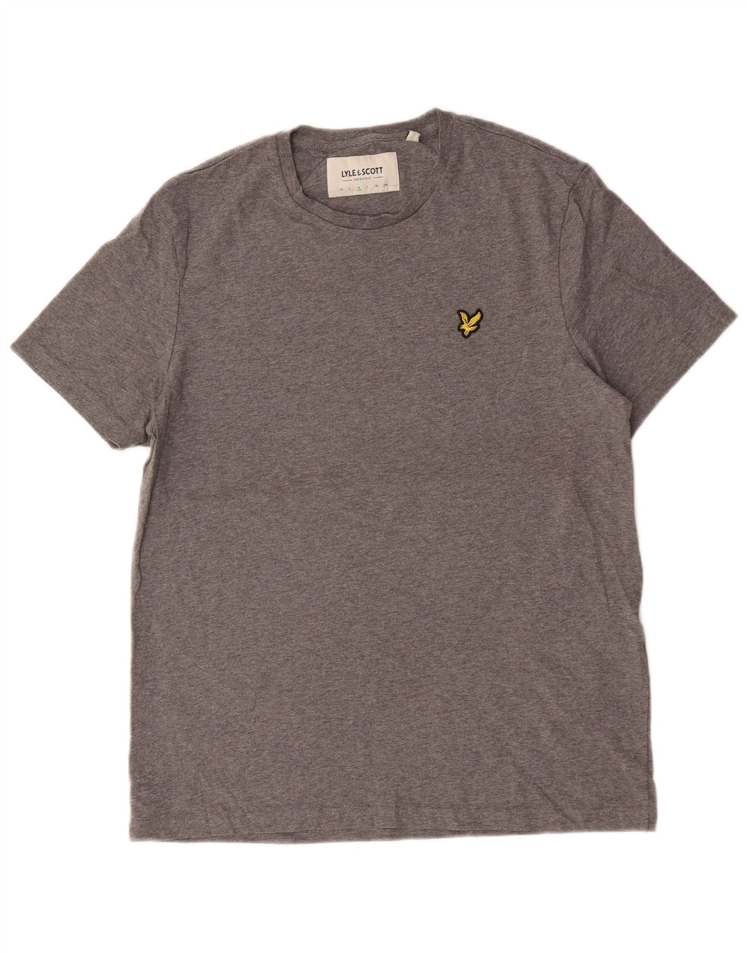 Lyle & Scott T-Shirt Homme Gris Moyen Coton